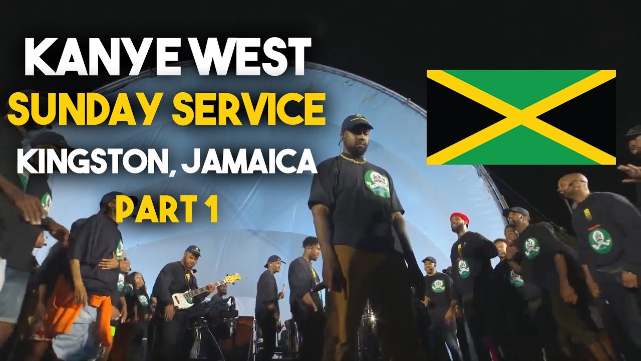 Kanye West Sunday Service: Kingston, Jamaica ( Emancipation Park ) Part 1 Vlog #187