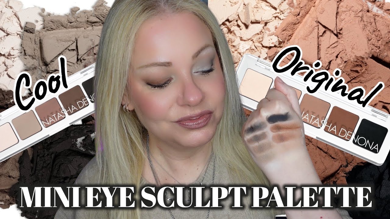 MINI EYE SCULPT PALETTE COOL E ORIGINAL 2 LOOK  NATASHA DENONA | MissPenny09