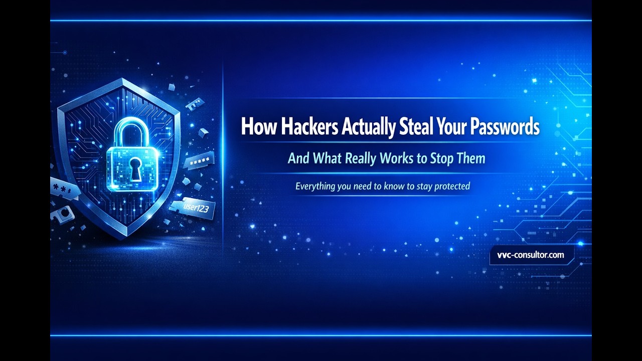 How Hackers Actually Steal Your Passwords (And What Really Works to Stop Them)