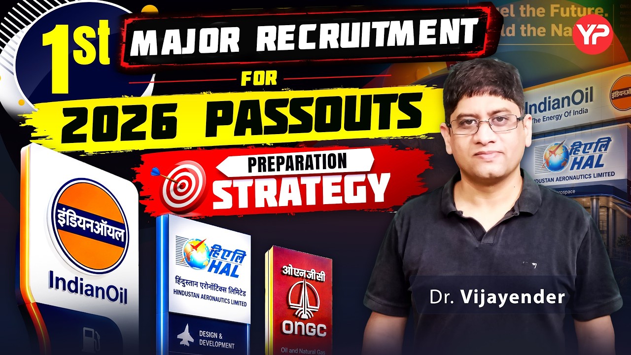 Detailed Preparation strategy for PSU written exam (IOCL, HAL, ONGC etc) 2026 Passout candidates