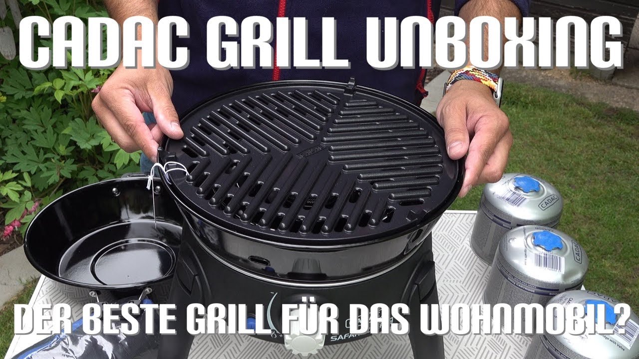 Welchen Grill für das Wohnmobil? Cadac Safari Chef 30 Lite HP Multifunktionsgrill. Erster Eindruck !