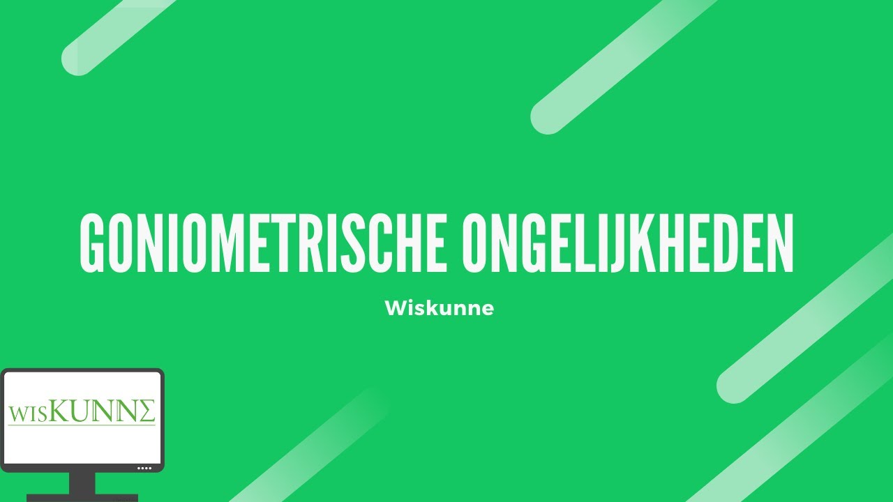 Goniometrische ongelijkheden