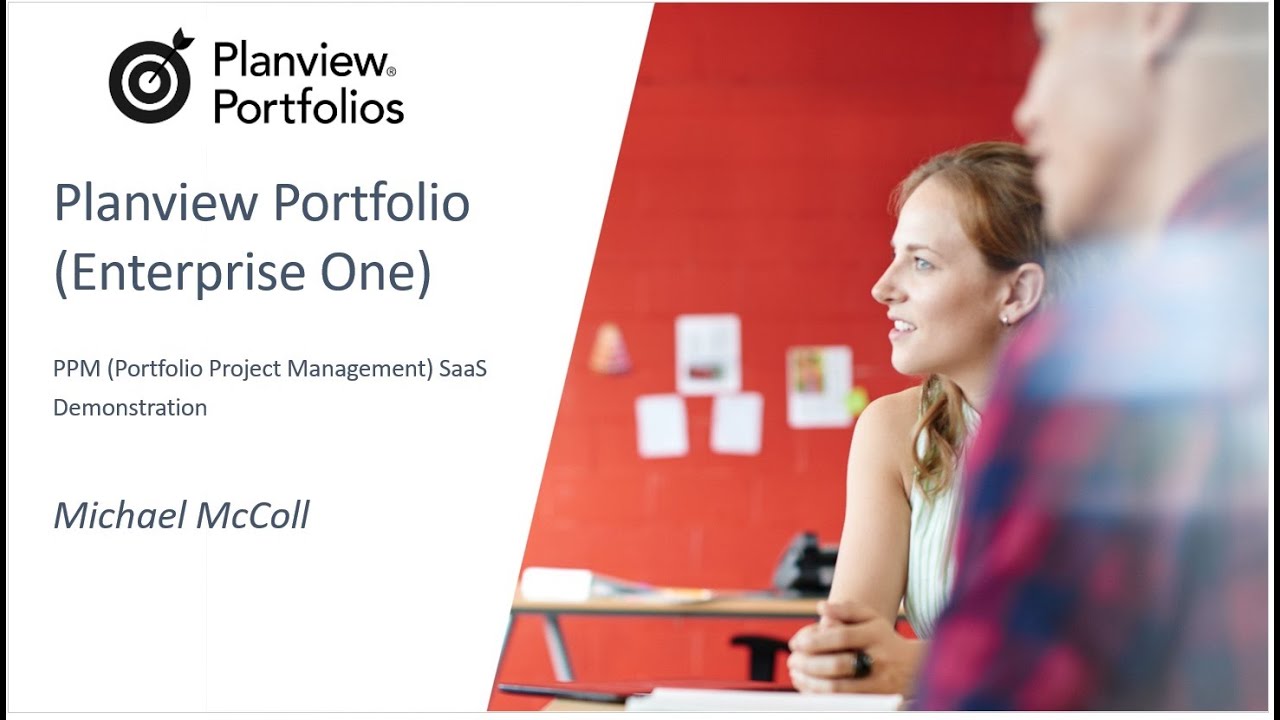 Planview Portfolio (E1) (PPM Tool for PMO's)  -  Demo  - Michael McColl
