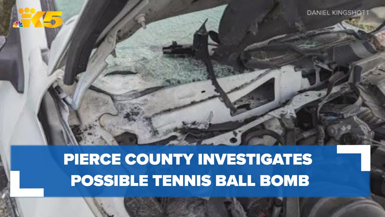 Pierce County investigating possible tennis ball bomb used to damage truck in Roy