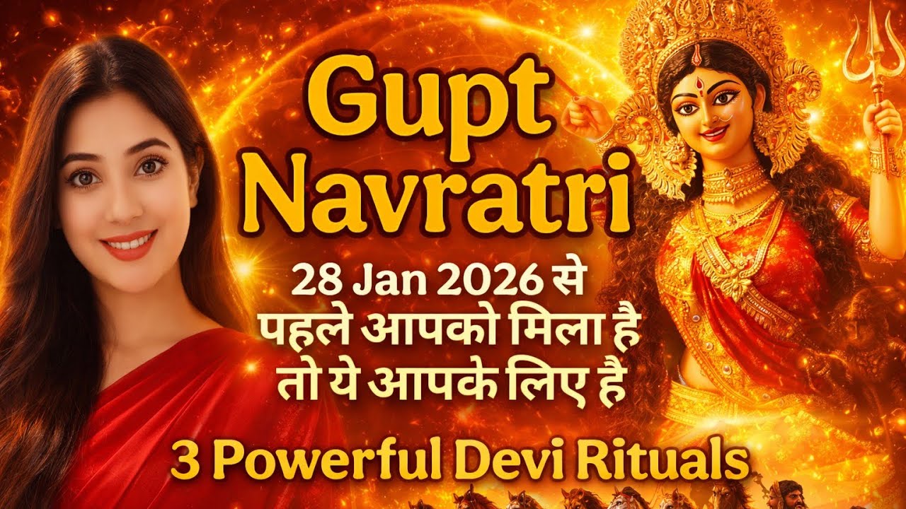 गुप्त नवरात्रि | देवी की गुप्त पूजा और शक्तिशाली परिणाम 3 Powerful Devi Shakti Remedies for Destiny