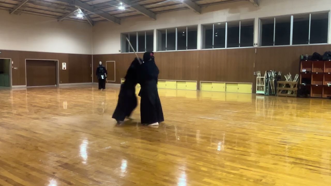 櫻木會稽古　2026年1月29日　地稽古　館長先生vs加藤さん　#栃木　#真岡市　#剣道　#kendo   #極寒　#地稽古　#稽古は楽しく