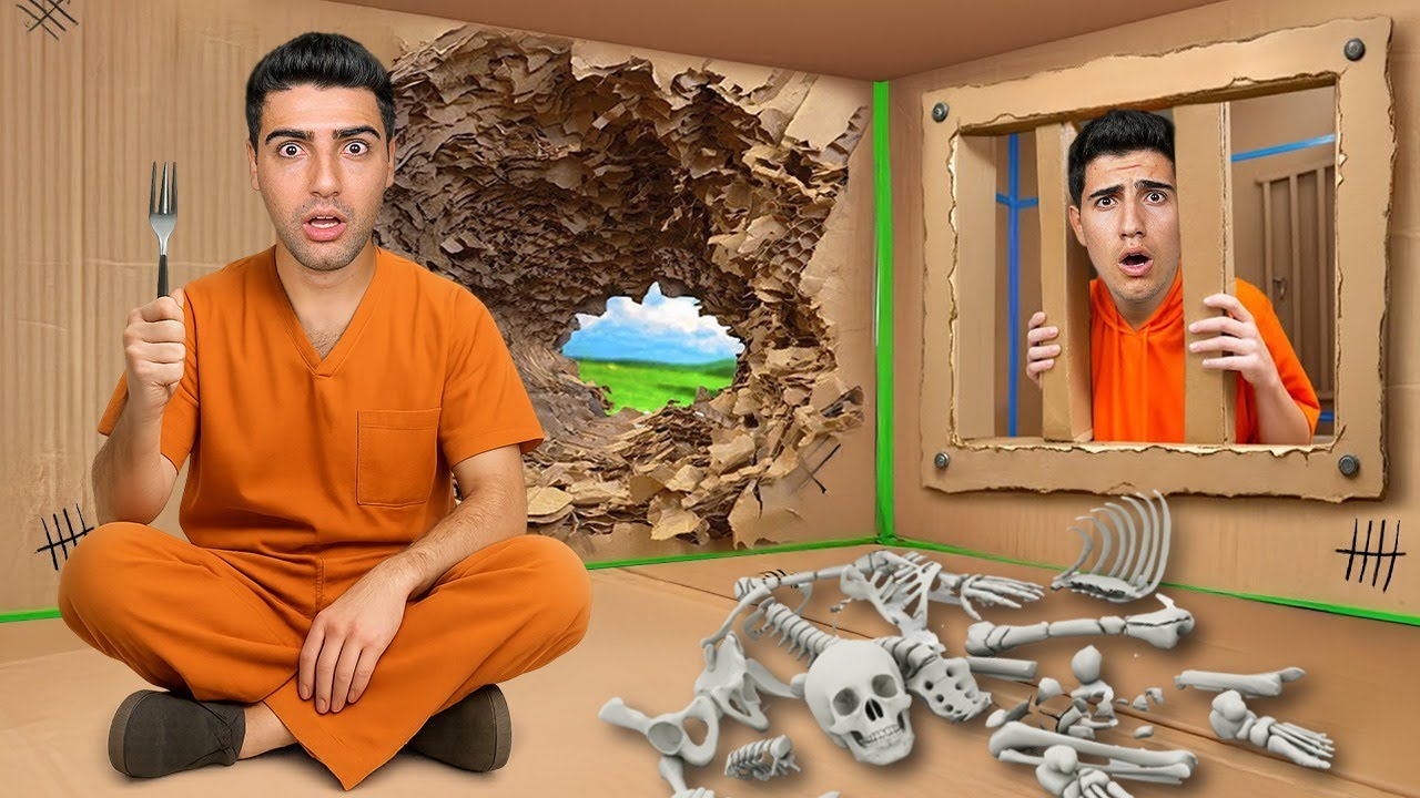 100 KAT KARTON HAPİSHANEDEN KA&Ccedil;IŞ !!
