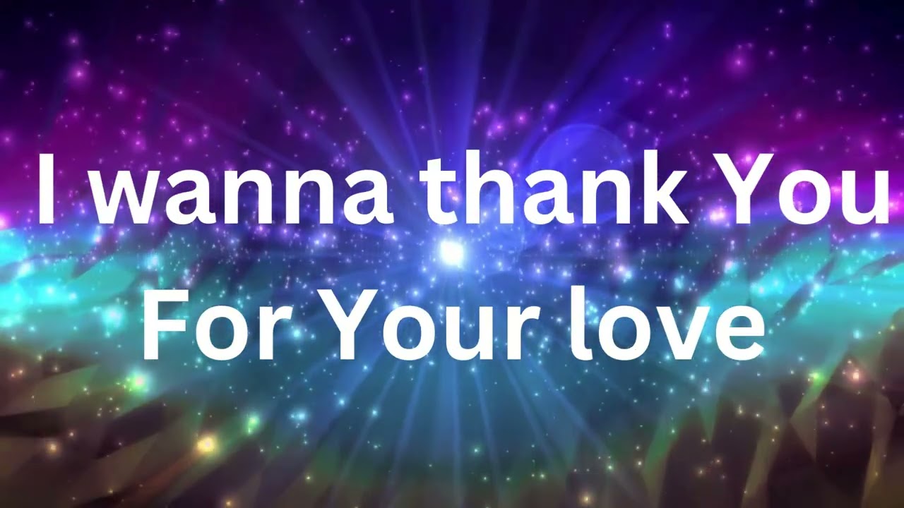 Thank You Lord By Walter Hawkins - Lyric Video