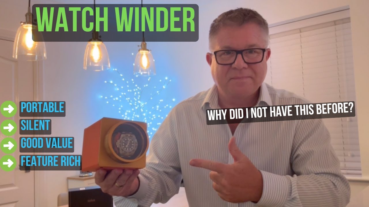 DUKWIN Travel Watch Winder Review | Compact, Quiet & Perfect for Automatic Watches