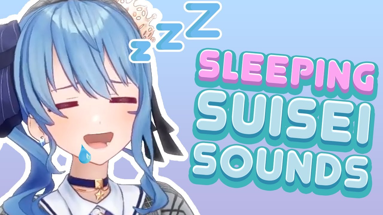 Suisei Cute Reaction To Her Deep Sleep Sounds【Hoshimachi Suisei】