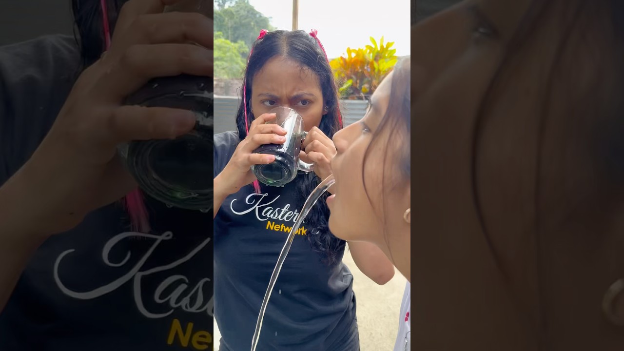 Como le sale el agua 💦 🙄