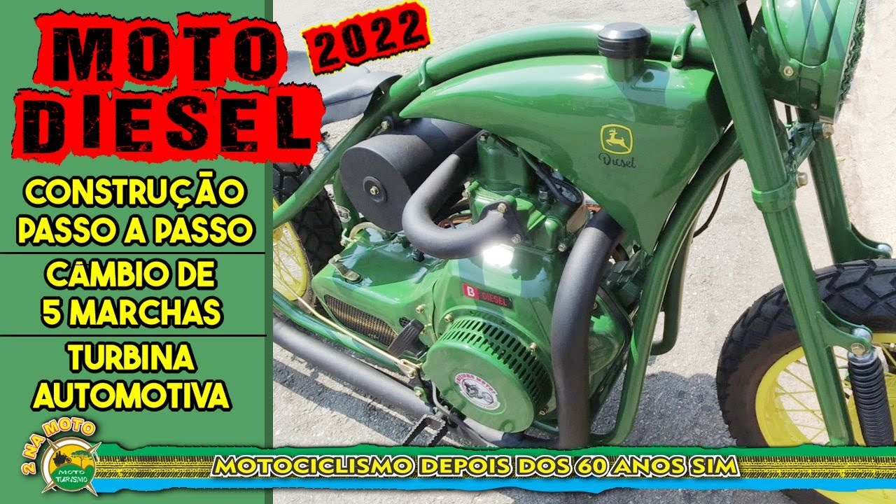 MOTO DIESEL TURBO -  2022 - JOHN DEERE DIESEL MOTORCYCLE