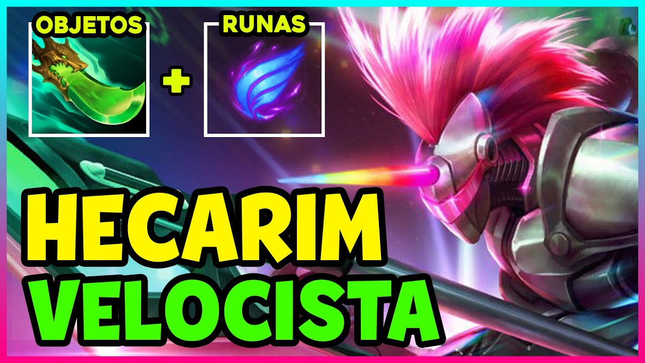 🔥 *CABALLO CLAVE* COMO JUGAR HECARIM JUNGLA S15 GUÍA ESPAÑOL | TEMPORADA 15 LOL 2025