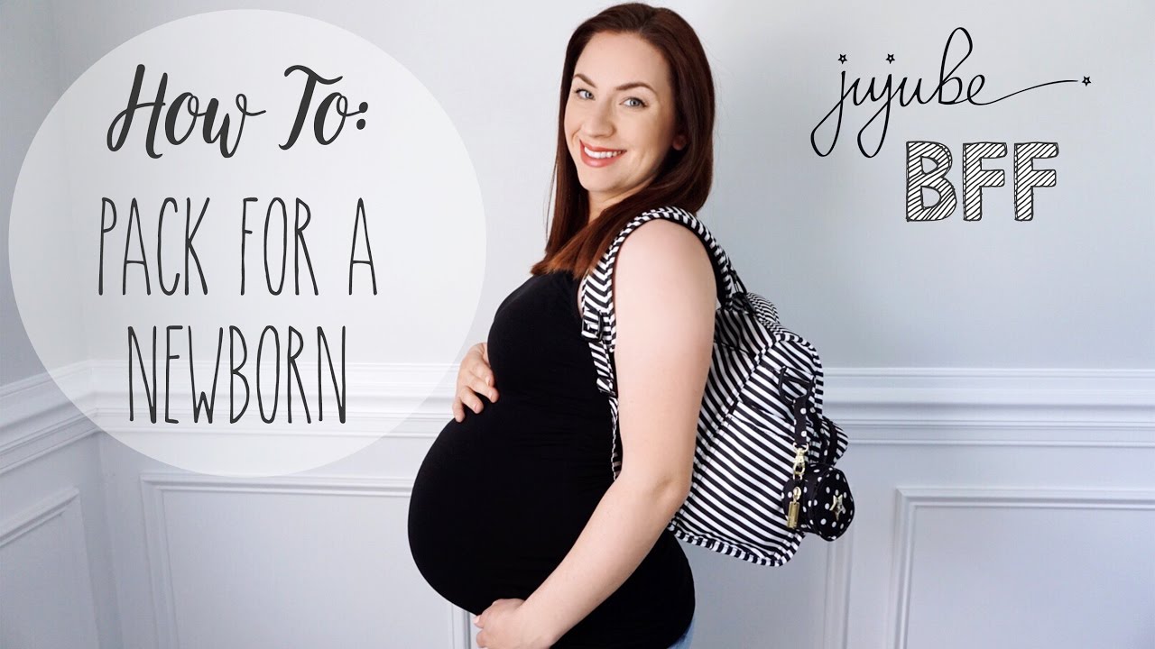How to: Pack Your Diaper Bag for a Newborn Ft. Ju-Ju-Be BFF! Functional & Simplistic Packing