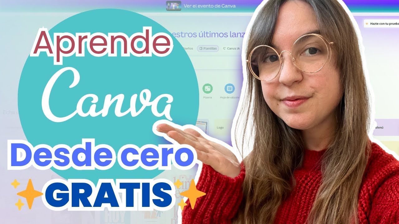 Cómo usar Canva desde CERO 🌟Crea tu primer diseño y GRATIS