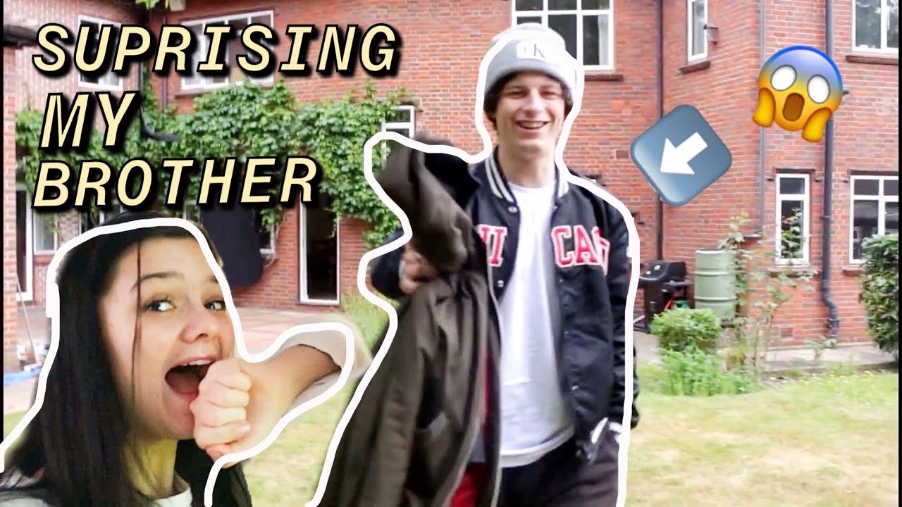 SURPRISING my BROTHER for his BIRTHDAY ft. Sonny Robertson
