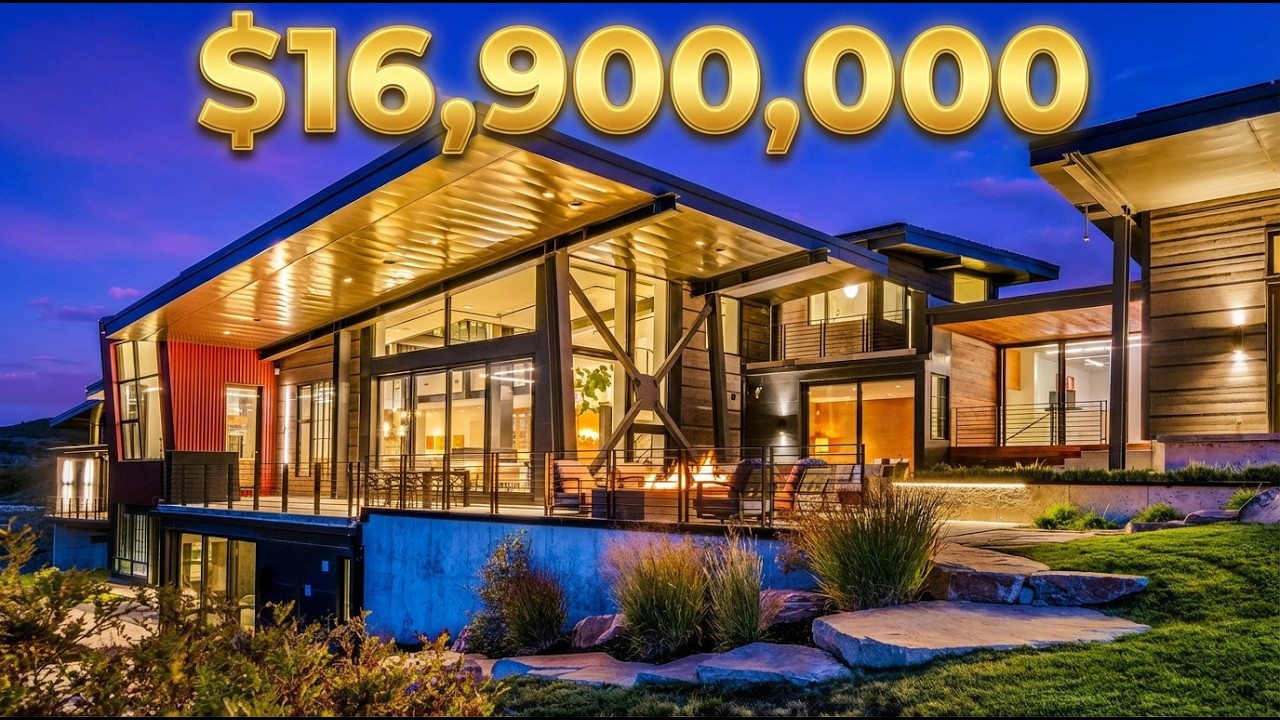 $17 Million Mountain Modern Mansion | 27 Normans Way Park City (Sky&rsquo;s Edge Tour)