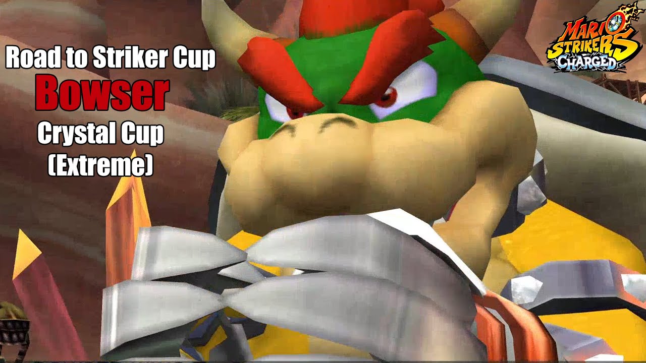 Mario Strikers Charged - Bowser (Main Team) - Crystal Cup (Extreme)