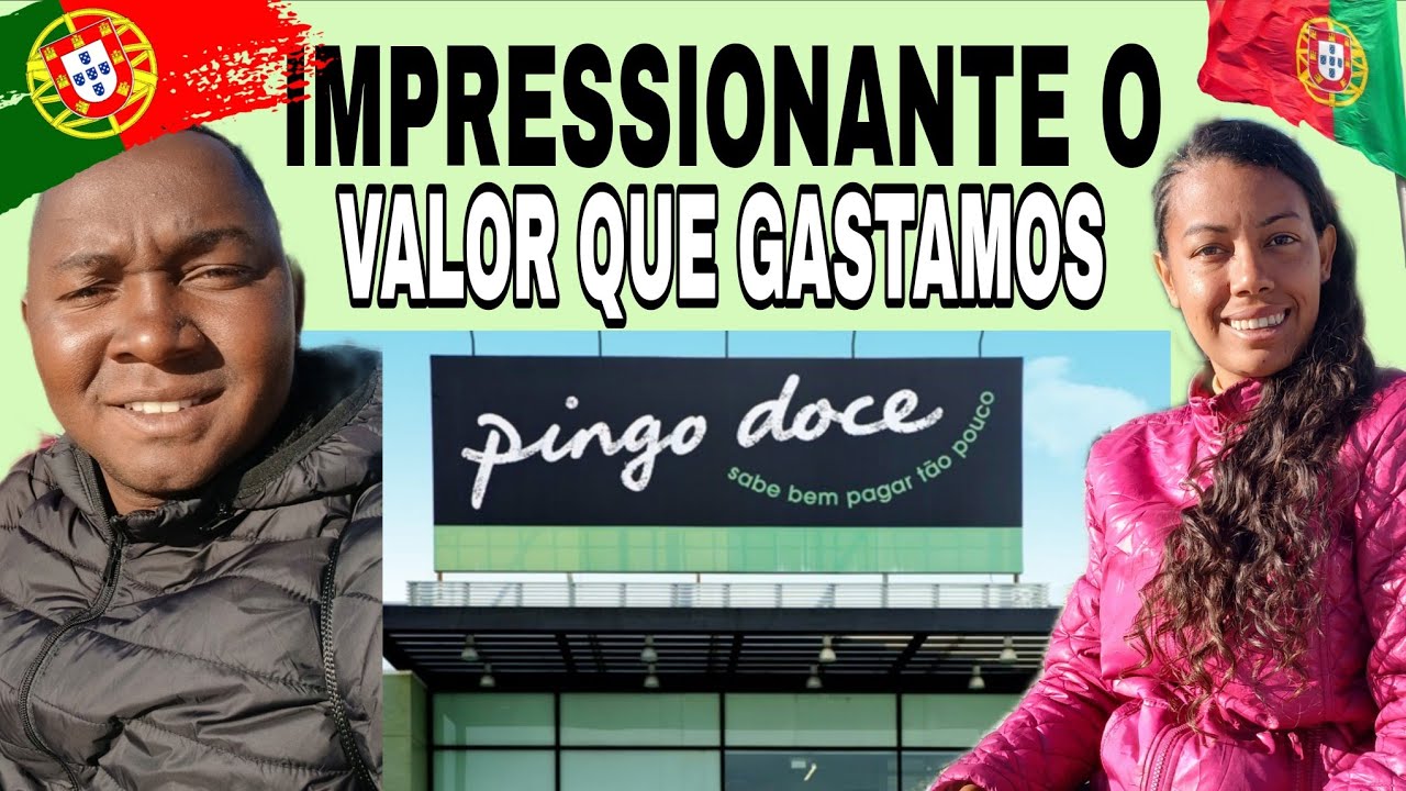 Como foi nossa primeira compra no pingo doce em portugal 