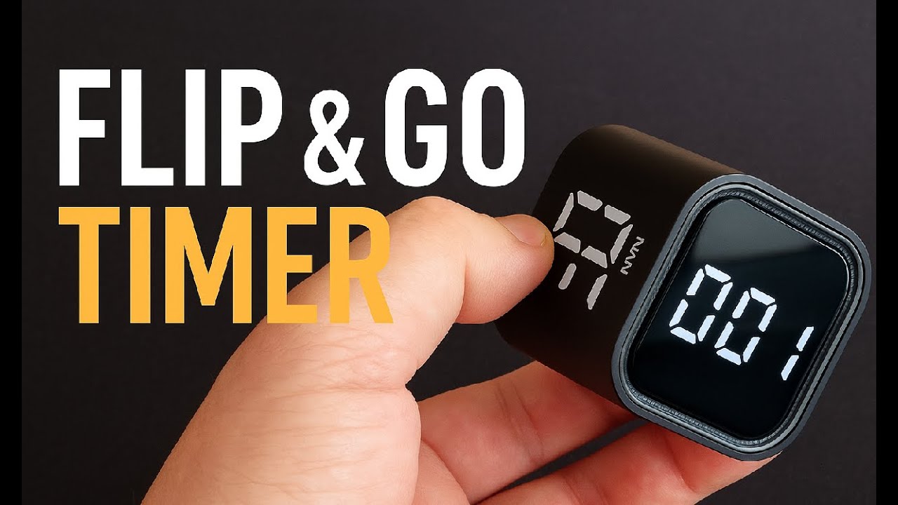 F4 Timer (Flip Timer Cube) Review & Demo