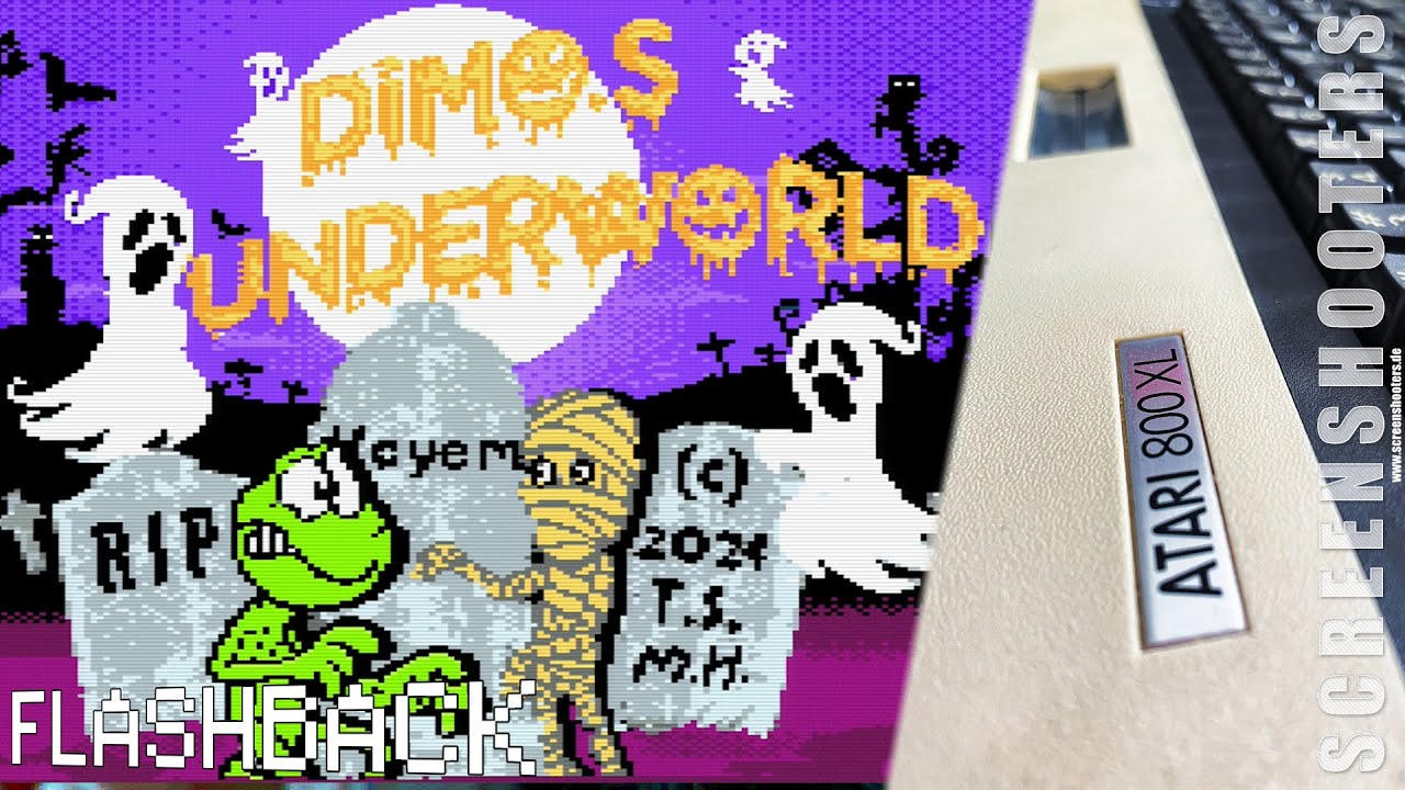 [ Flashback ] Dimos Underworld (ABBUC Software Contest 2024) - Atari 800
