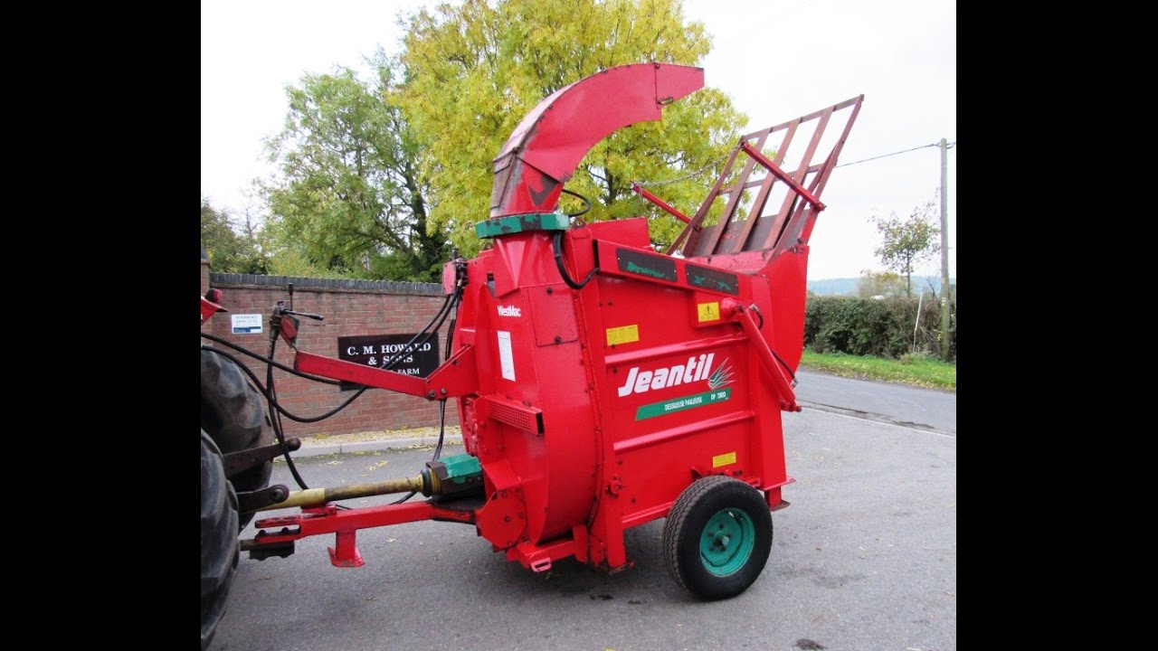 WESTMAC STRAW CHOPPER DEMO