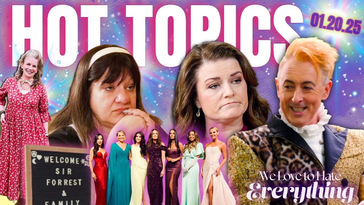 HOT TOPICS 1/20/25 Sister Wives, Before the 90 Days, RHOSLC, Broadway news, SNL & more!!!