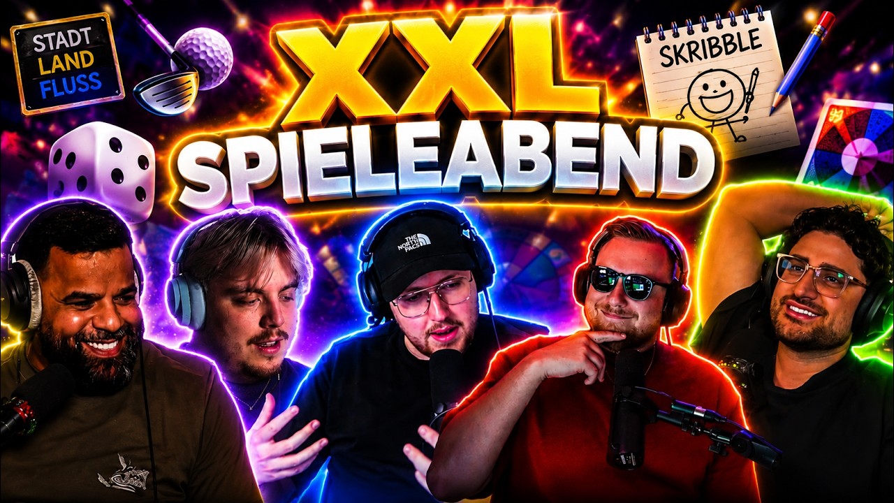DIESER XXL SPIELEABEND IST KOMPLETT ESKALIERT 😂 | Eli, Zarbex, Kroko & Ali