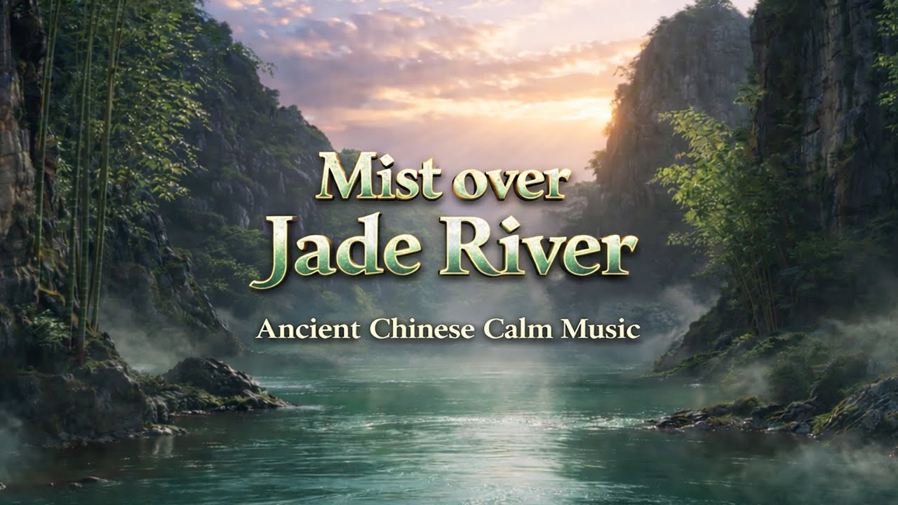 Mist over Jade River • Ancient Chinese Calm Music for Deep Relaxation & Study