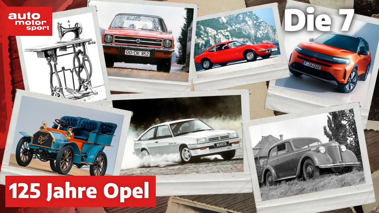 125 Jahre Opel: Eine Reise durch Glanzzeiten und Krisen! | auto motor und sport