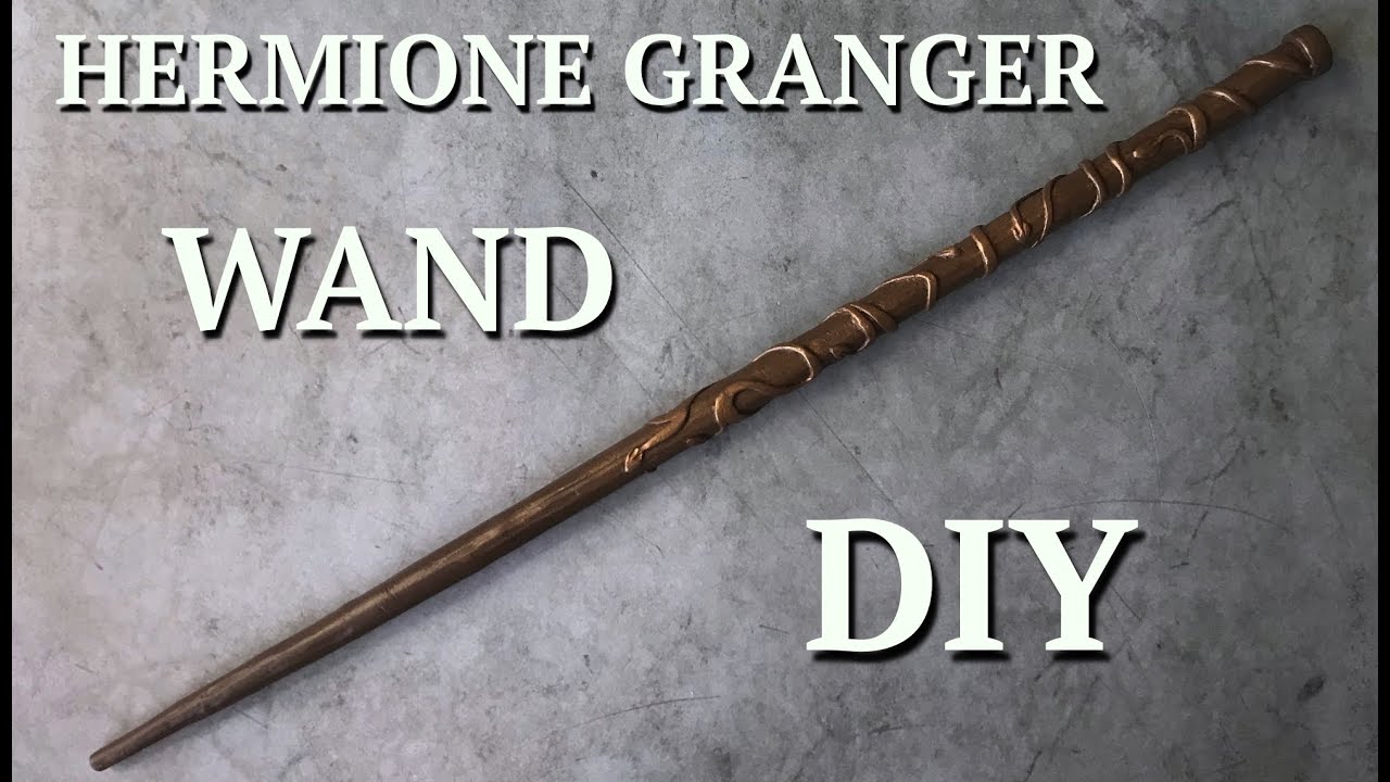Hermione Granger's Wand | Tutorial | DIY | Harry Potter