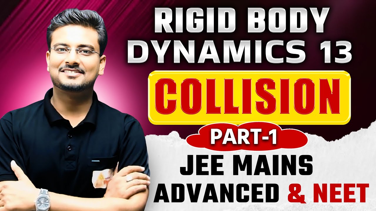 Collision Questions | Collision Numericals JEE  NEET | collisoins in 1 d class 11 Collision Physics