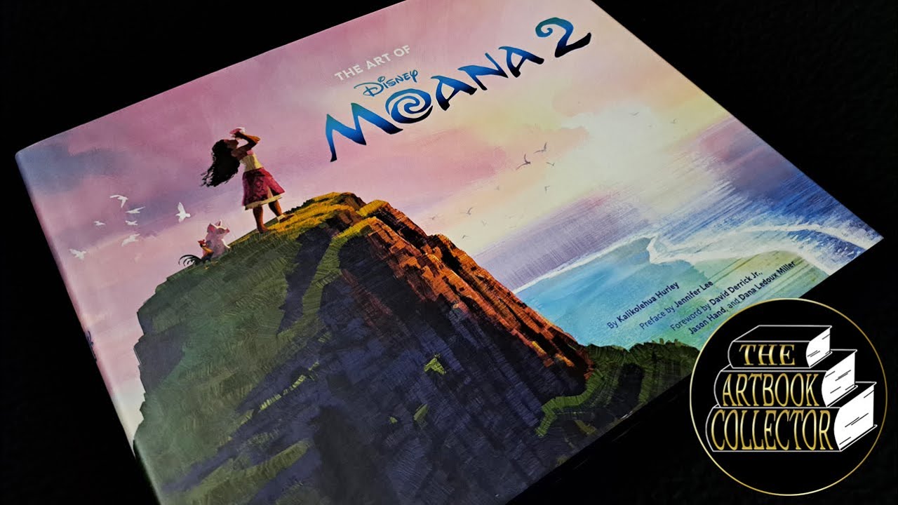 The Art of Moana 2 - Book Flip Through