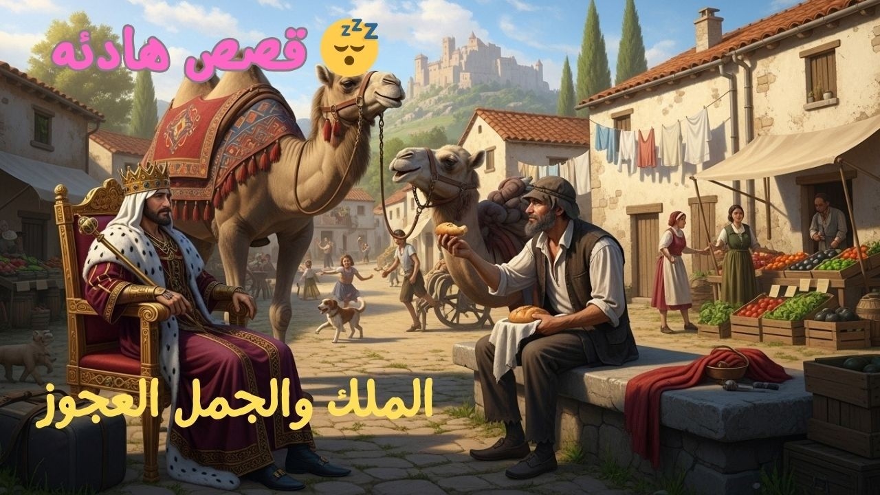 الملك والجمل والمتشرد