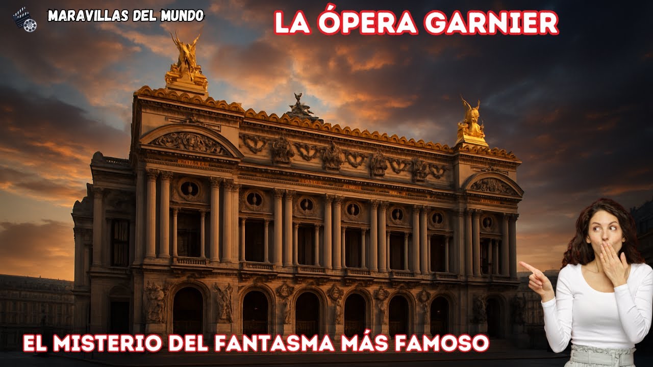 Ópera Garnier: lujo, poder y el misterio del fantasma más famoso.
