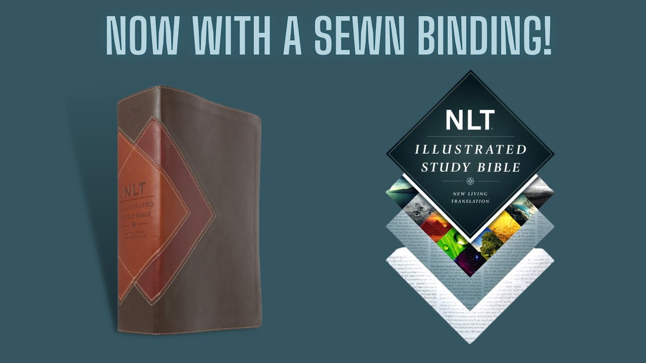 Finally! The NLT Illustrated Study Bible with a Sewn Binding!