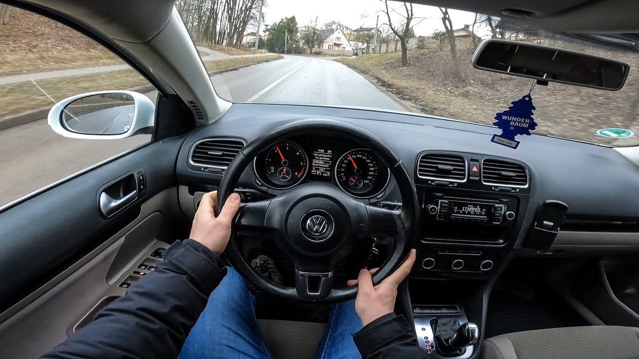 2011 Volkswagen Golf VI 1.6 TDI 105 Hp POV Test Drive @DRIVEWAVE1