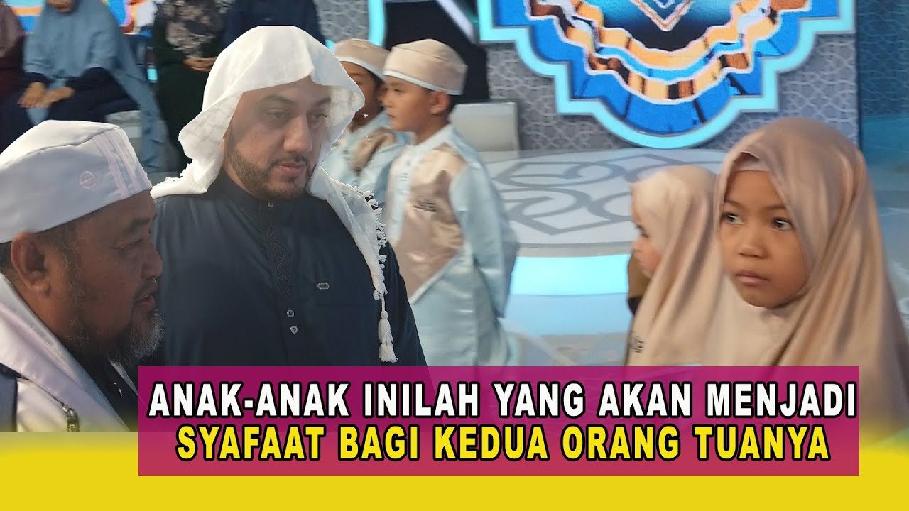 ANAK-ANAK SEPERTI INILAH YANG AKAN MEMBERIKAN SYAFAAT BAGI ORANG TUA|| DI BELAKANG PANGGUNG HAFIDZ