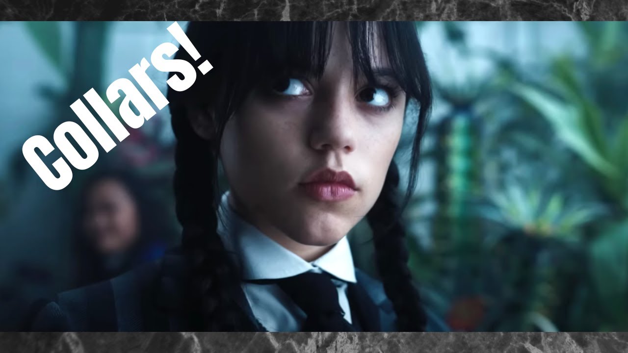 Can we talk about the collars in the movie Wednesday?