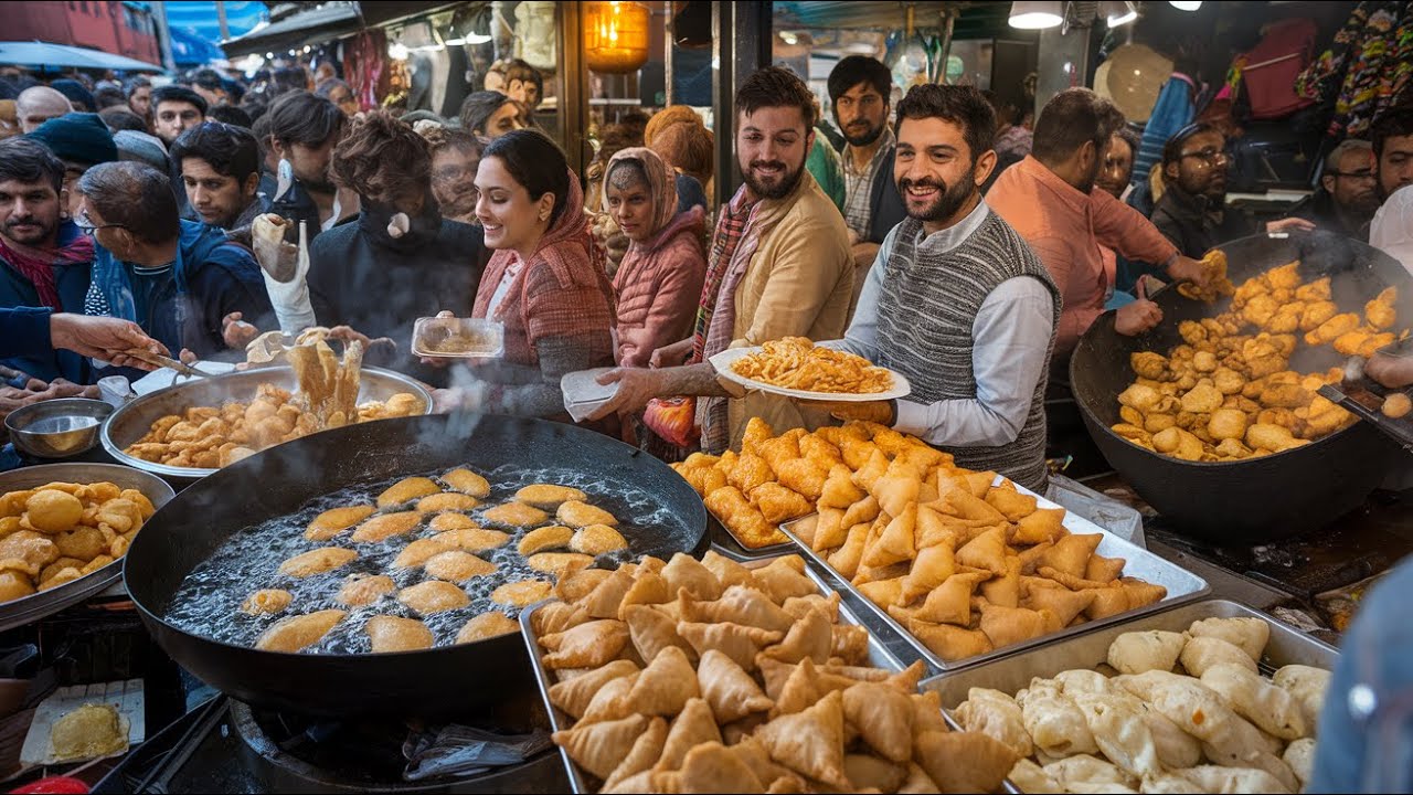 CRAZY RUSH BEFORE IFTAR | BIGGEST RAMADAN STREET FOOD | ROLL AND SAMOSA IFTARI SNACKS MAKING
