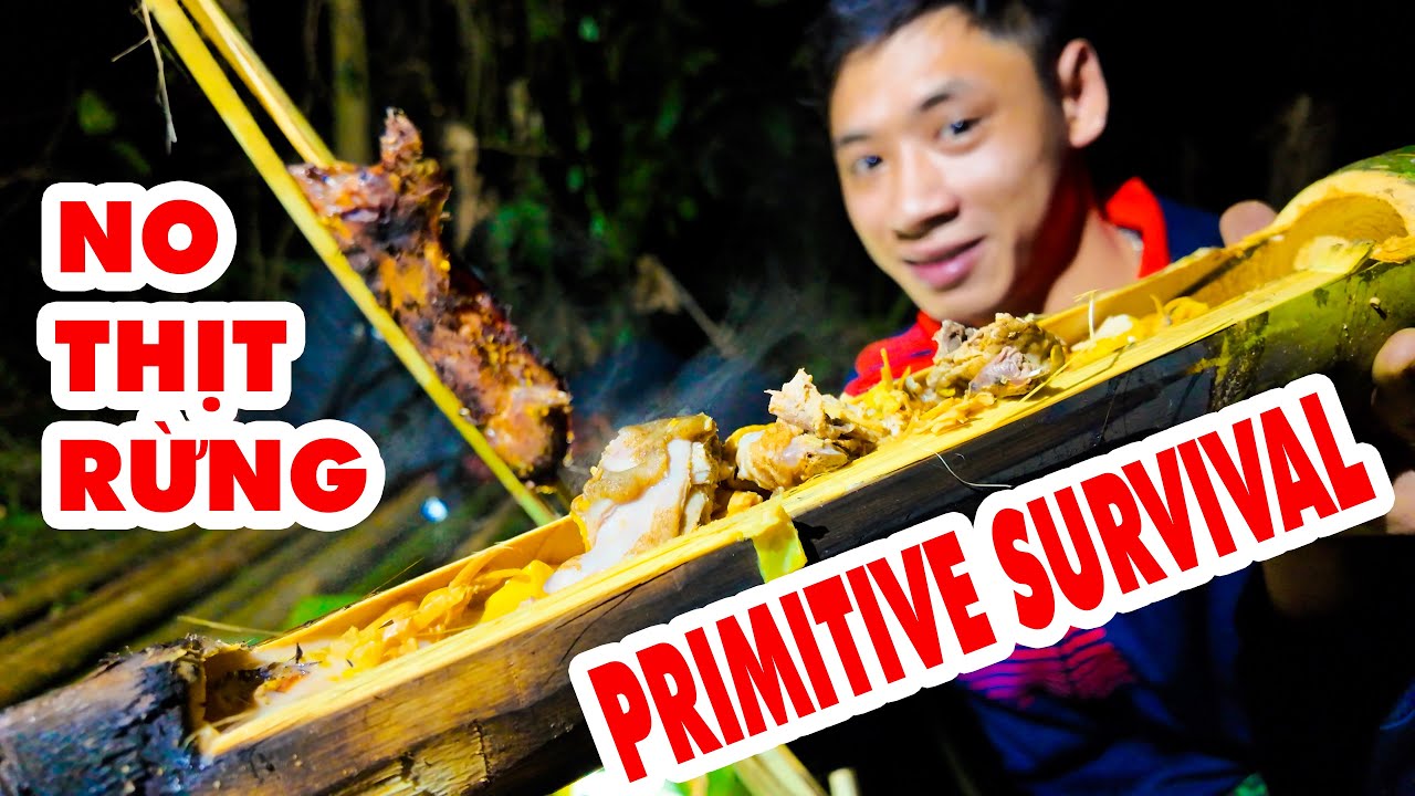 Kỹ năng sinh tồn tồn thủy tập 2 - Làm Bẫy Kiếm Thức Ăn Trong Rừng ✧ Suối Bản Tv