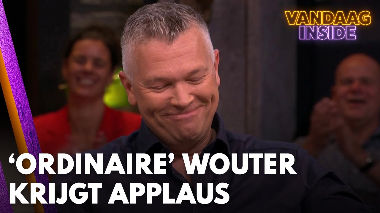 Wouter de Winther krijgt applaus bij Vandaag Inside na ordinaire opmerking: 'Hij kan het wel!'