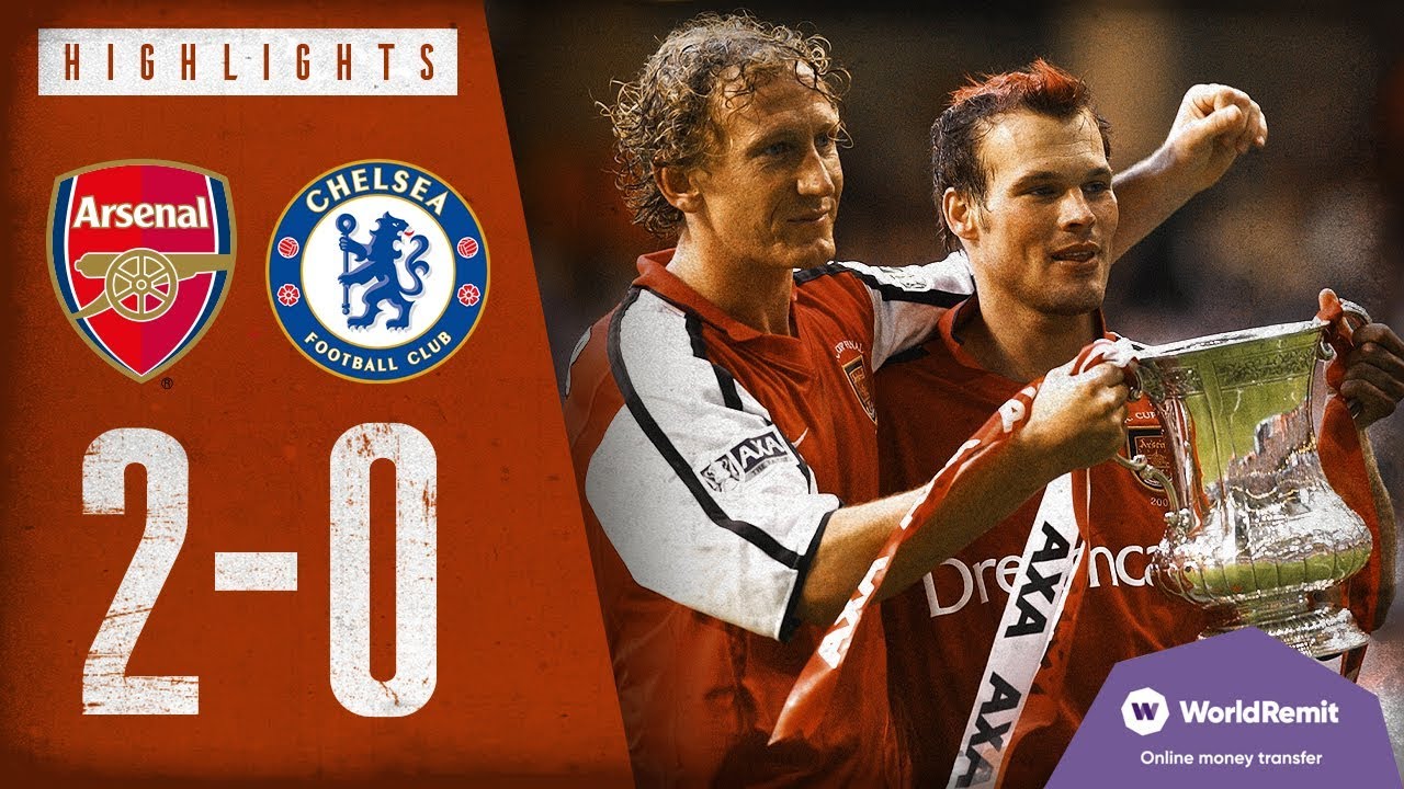 😍TWO STUNNING GOALS! Arsenal 2-0 Chelsea | FA Cup Final highlights | 2002
