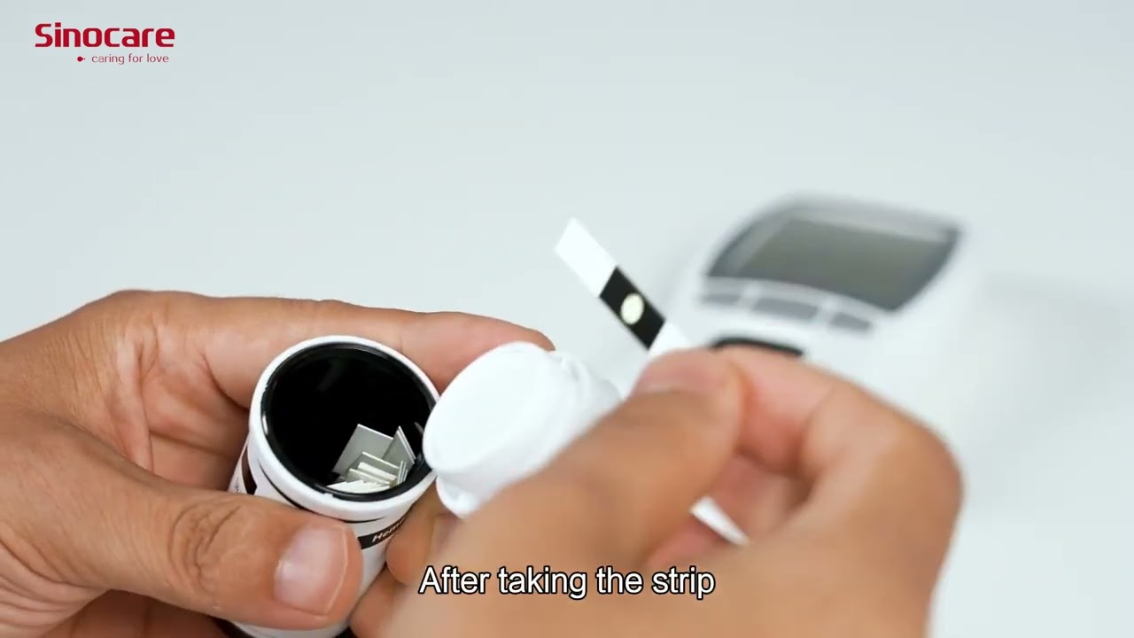 How to use Sinocare hemoglobin Analysis Meter BHM 101