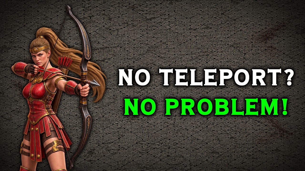 The 6 BEST Farming Zones WITHOUT Teleport | D2R RotW