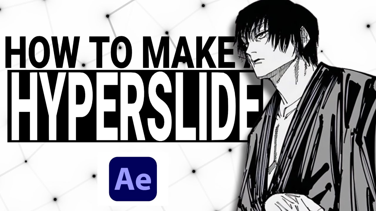 How to make a hyperslide/zoom (After effects)
