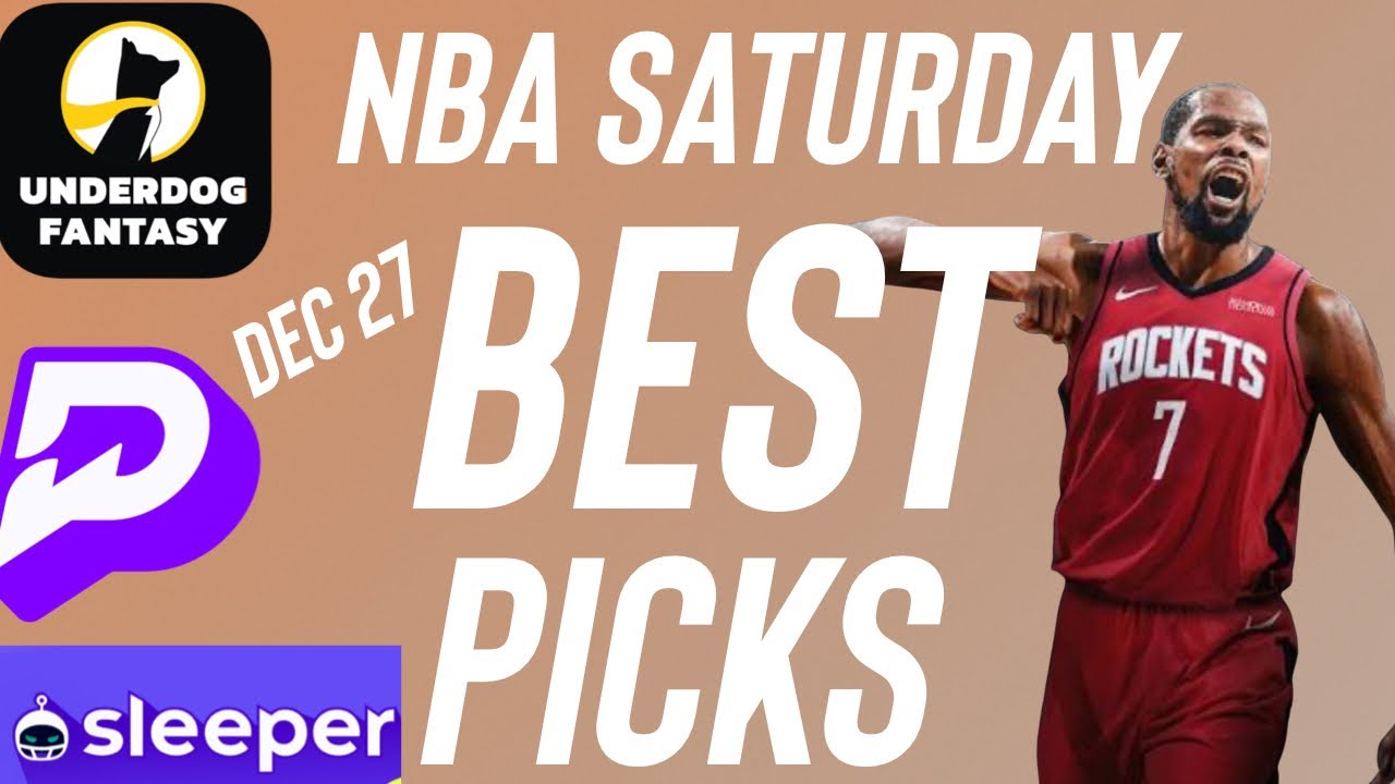 PrizePicks NBA Saturday Best Player Prop Bets 12/27/25 | Best NBA Parlay Picks Today 🚀