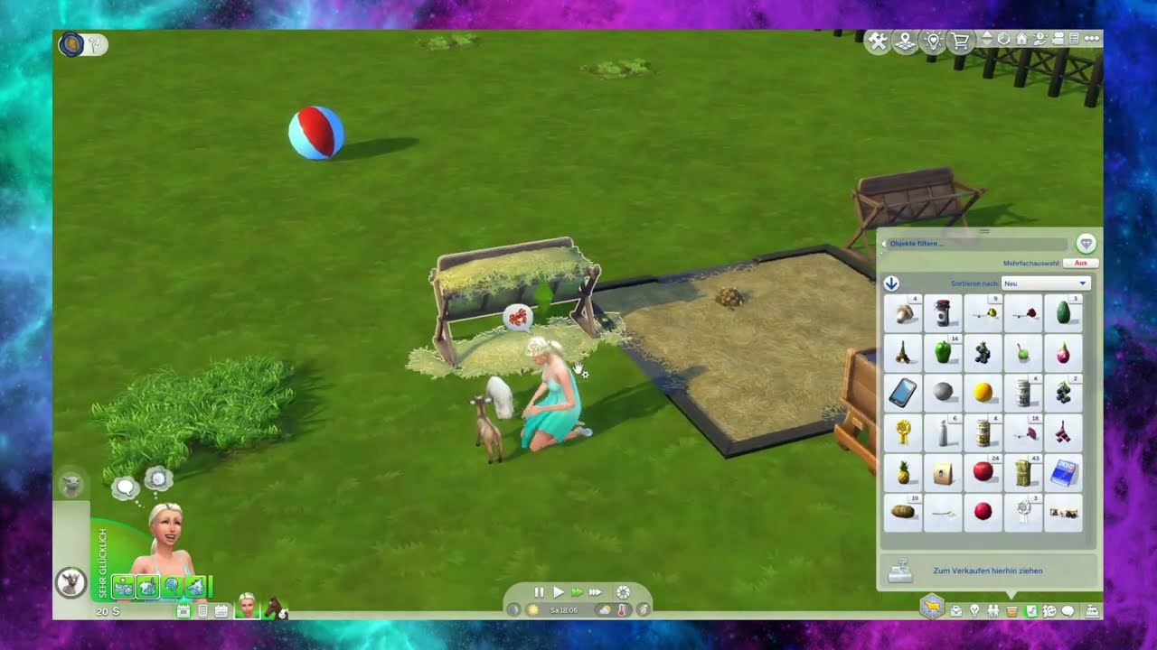 Sims 4 Hof und Hände Challenge #16   Wir erweitern unseren Tierbestand und wechseln die Jahreszeit