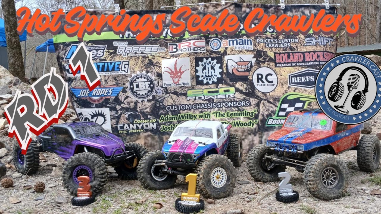 Hot Springs Scale Crawlers RD1 2025 RC Rock Crawling Competition
