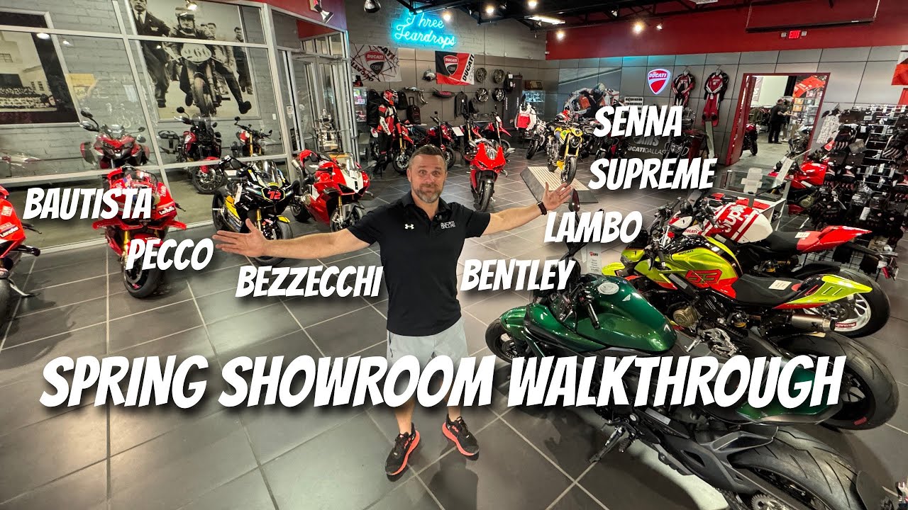 2025 Spring Showroom Walkthrough At AMS Ducati Dallas
